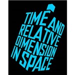 Placa Decorativa: Time And Space