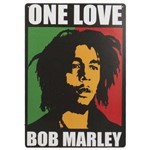 Placa em Mdf - Bob Marley