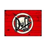 Placa em Mdf - Duff - 28x21cm