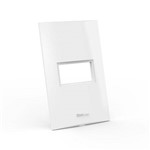 Placa Espelho Beleze 2x4" 1 Modulo Branca