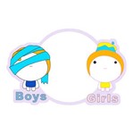 Placa Mdf Boys e Girls-2007