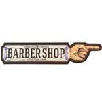 Placa Mdf Mão Barber Shop Grande