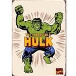 Placa MDF The Incredible Hulk
