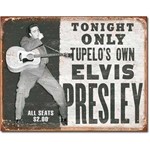 Placa Metálica Decorativa Elvis Tupelos Own Rossi