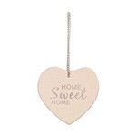 Placa Mirror Heart Shape Home Cobre