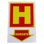 Placa Sinalizadora Hidrante Encartale-Ps16