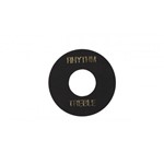 Placa Treble/ Rhythm Gibson Prwa 010 - Preta com Print Dourado