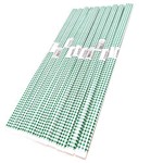 Plastico Xadrez Verde para Encapar Caderno Pacote 10 Unid