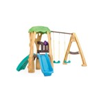 Playground Casa Árvore Hseek Little Tikes Marrom/Azul Marrom Único