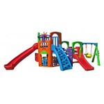 Playground Multiplay House com Kit Fly