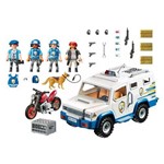 Playmobil Carro Forte da Polícia Blindado com Policiais 9371
