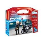 Playmobil City Action Maleta do Policial com Moto 5648