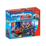 Playmobil - City Action - Oficina Secreta com Moto - 6157 - Sunny