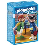 Playmobil Esportes e Ação - com Duas Figuras Tênis de Mesa - 5197