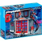 Playmobil Estação de Bombeiros - Sunny Brinquedos