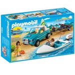 Playmobil Summer Fun - Surfista com Pickup e Lancha - Sunny