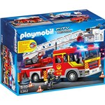 Playmobil - Unidade de Bombeiro com Escada e Equipamentos - Sunny Brinquedos