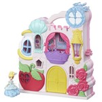 Playset com Figuras - Princesas Disney - Little Kingdom - Mini Castelo da Cinderela - Hasbro