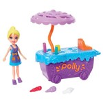Playset e Mini Boneca Polly Pocket - Carrinho de Sorvete e Polly - Mattel