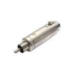 Plug Adaptador Rca-M / Xlr-F C/ Trava Skc085 - Csr