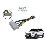 Plug Conector Encaixe Original para Som Rádio/Central Multimídia Hyundai Creta