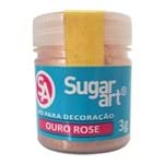 Pó para Decoração Ouro Rosê Comestível 3g - Sugar Art
