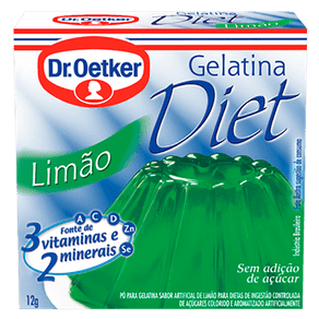 Pó para Gelatina Dr. Oetker Diet Limão 12g