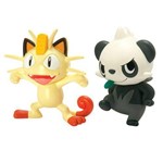 Pokémon Figuras Meowth e Pancham Tomy 18445