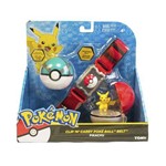 Pokémon Kit ¿ Cinto Clip + Pokebola + Ultraball + Pikachu Tomy
