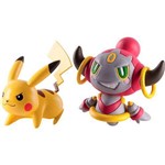 Pokémon - Mini Figura - Pikachu e Hoopa