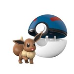 Pokemon Pokebola com Clips Eevee - Dtc