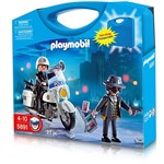 Polícia e Cavaleiro - Playmobil