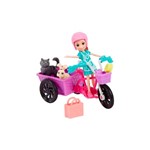 Polly Pocket Bicicleta Aventura com Bichinho - Mattel