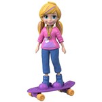 Polly Pocket com Skate - Mattel