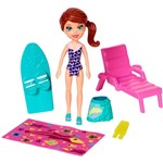 Polly Pocket Diversão no Parque Aquático Lila - Mattel