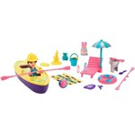 Polly Pocket Lila e Veículo Aquático Caiaque - FVH41 - Mattel