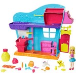 Polly Pocket Salão de Beleza dos Bichinhos Efeito Mechas Coloridas Dhy22 Mattel