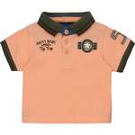 Polo Casual Tip Top Army Star Laranja 0 a 3 Meses