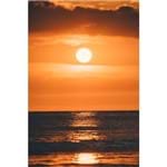 Pôr do Sol Laranja - 30 X 45 Cm - Papel Fotográfico Fosco