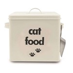 Porta Alimento de Gatos com Colher 14l 20,5 X 28 X 25,5cm