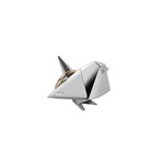 Porta-aneis Umbra Pássaro Origami Cromado