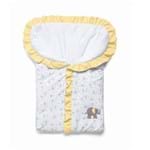 Porta Bebê Girafante - Cinza com Amarelo - Hug