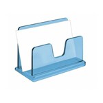 Porta Cartão de Visita P/mesa Classic Azul Clear Ref.730 - Acrimet