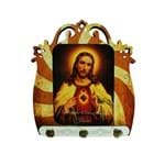 Porta-Chave de Sagrado Coração de Jesus | SJO Artigos Religiosos