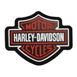 Porta Copos de Borracha Harley Davidson Logo