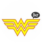 Porta Copos Wonder Woman C/4