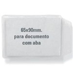 Porta Documento P/cnh C/aba Cristal 6,5x9cm. Acp Pct/100