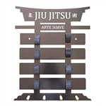 Porta-Faixas Jiu-Jitsu Preto