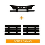 Porta Faixas para Karate - Infantil / Adulto - para 8 Faixas - Toriuk