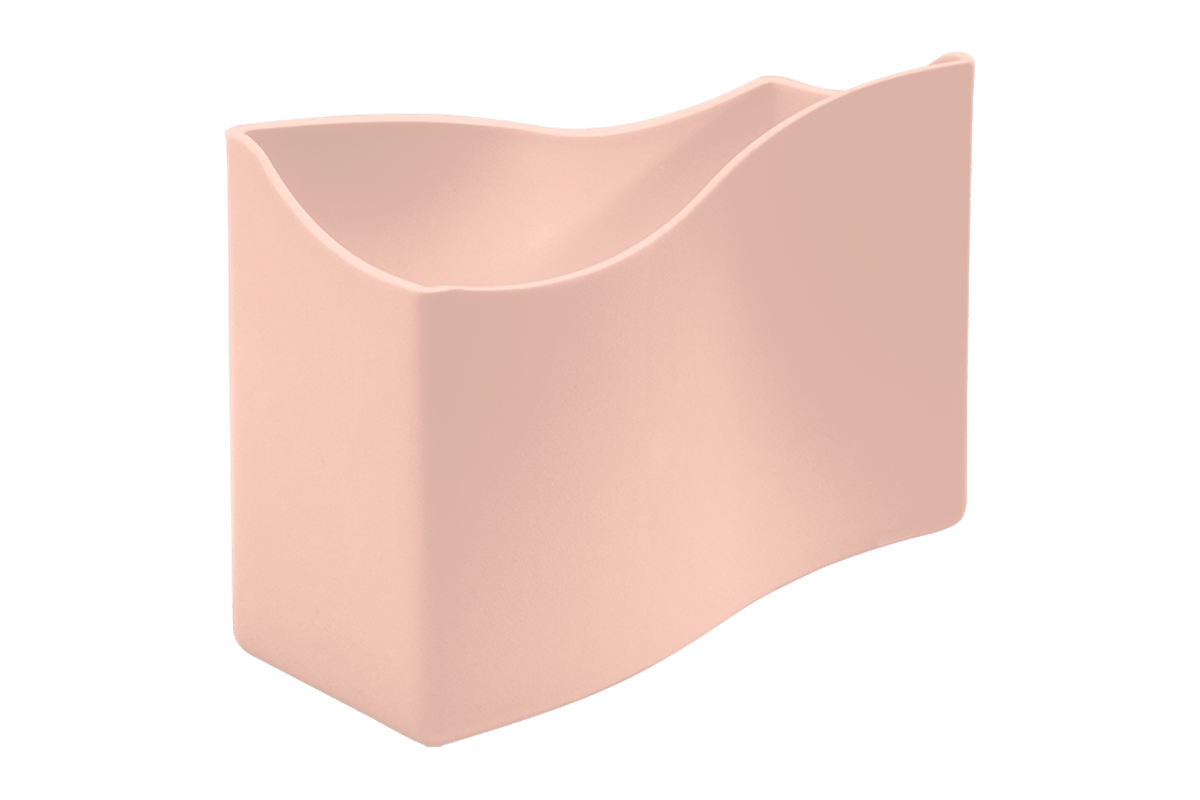 Porta-guardanapos Cozy Pequeno 13,7 X 6 X 10 Cm Rosa Blush Coza